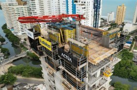Smart Climbing Solutions Enable Efficient High-Rise Construction