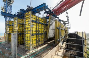 Smart Climbing Solutions Enable Efficient High-Rise Construction