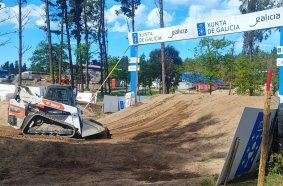 Bobcat T76 at Galician Motocross Grandprix