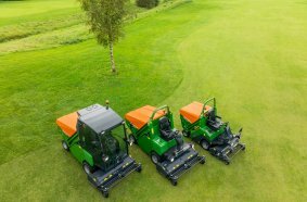 AMAZONE favours green and orange for a strong brand identity