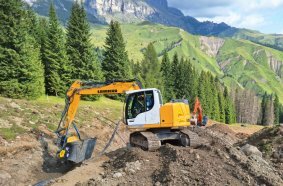 MB Crusher at the Service of Ski Infrastructure and High-Altitude Works