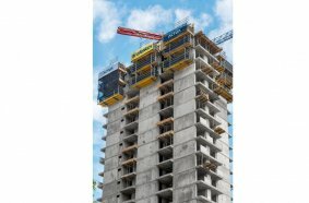Smart Climbing Solutions Enable Efficient High-Rise Construction