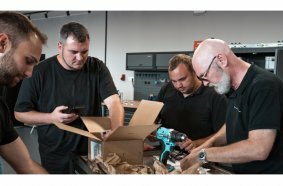 Technicians learn valuable skills to deliver expert service at Volvo Penta’s new training facility.