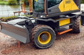 Swing into action - Volvo Construction Equipment unveil their new generation EWR150 and EWR170 short swing wheeled excavators