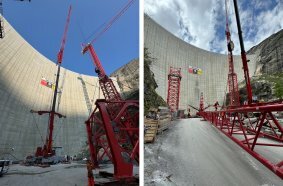 4.5 years of crane operation at the Grimsel Pass