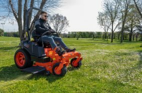 The Kubota Z2-481 is a zero turn mower with
