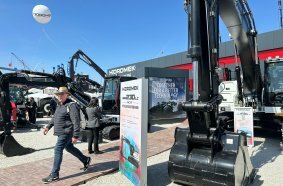 HİDROMEK attracted attention at bauma 2025 with 14 new models