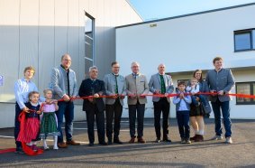 The plant extension was officially handed over.
