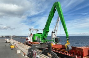 Handling of Steel Coils weighing up to 32 Tons