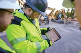 VisionLink® fleet managment on the jobsite.