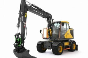 Swing into action - Volvo Construction Equipment unveil their new generation EWR150 and EWR170 short swing wheeled excavators