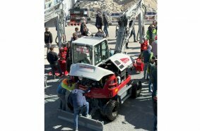The 7.5 t Takeuchi TB 370 W mobile excavator was examined in detail at bauma.