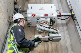 Advanced Schindler R.I.S.E construction robot in Singapore to support Shaw Tower redevelopment