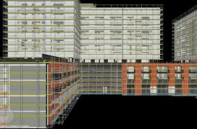 The 3D visualisation of the scaffolding plans gave the contractor a clearer and more detailed overview of the proposed solutions.