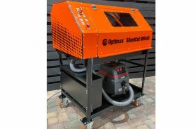 The fully encapsulated SilentCut MR 400 cutting machine will be presented at the Optimas trade fair booth.