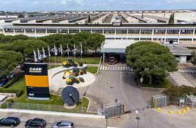 Aerial view of the Lecce Plant in Italy