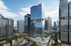 Advanced Schindler R.I.S.E construction robot in Singapore to support Shaw Tower redevelopment