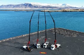PALFINGER strengthens its presence in Iceland with four powerful PALDRIVE complete solutions.