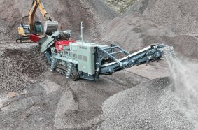 The MT400C, set to play a key role in Georgia's quarry operations.