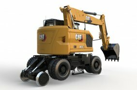 Caterpillar M323 rendering