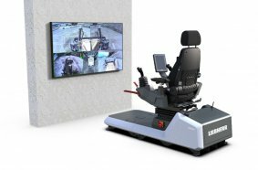 LiReCon, Liebherr’s teleoperation system for its Generation 8 dozers, improves the safety of dozing operations in especially hazardous areas on site.