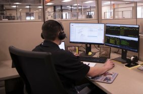 JLG Customer Support Team Member Working