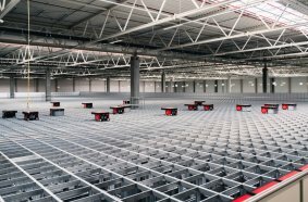 Automated small parts store AutoStore