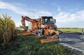 Unimog in municipal application
