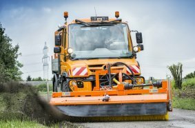 Unimog in municipal application