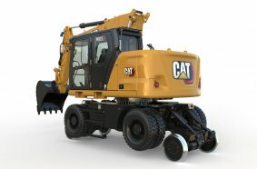 Caterpillar M323 rendering