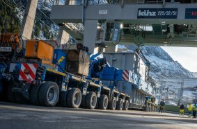 Safe arrival with the Goldhofer FT SERIES and ADDRIVE