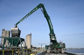 Unload ship in 6 hours and reduce energy consumption