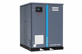 Atlas Copco developed the dry screw vacuum pump DHS 3000 VSD+ specifically for massive flow industrial applications.