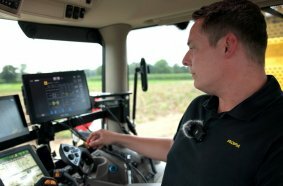 ROPA Keiler 2 RK22 Operation, in the cab