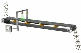 Using 2D radar and ultrasonic technologies, CONTI LoadSense scans the load material and the conveyor belt from different angles.