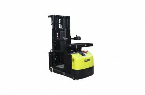 The COP 2 order picker with Li-Ion technology has a maximum lifting height of 6.30 metres and is designed for order picking tasks on the second shelf level