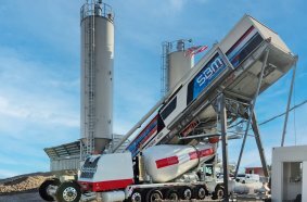 SBM has also been present in North America with its mobile EUROMIX concrete mixing plants for a good two years now. The top-of-the-range EUROMIX 4000 model will be on display in Las Vegas.