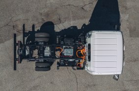 FUSO eCanter 7C18e bird’s-eye-view
