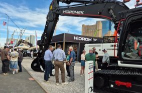 HİDROMEK brought its innovative solutions to the American market