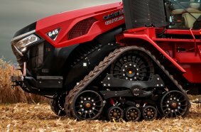 Case IH Quadtrac heavy duty suspension detail