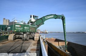 Unload ship in 6 hours and reduce energy consumption