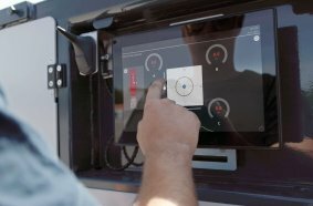 The COG Easy Mode makes centre of gravity positions transparent – on the vehicle as well as optionally via SCHEUERLE Connect with live transmission of the display content.