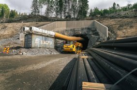 LNS in Norway becomes world’s first to deploy Volvo A30 Electric at hydropower project