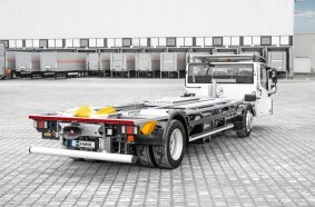 The galvanised frame, lifting table and cab mounting system provides the KAMAG PM with reliable corrosion protection.