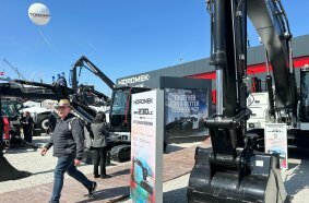 HİDROMEK attracted attention at bauma 2025 with 14 new models
