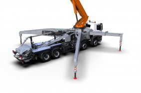 The new super-compact K50L truck pump
