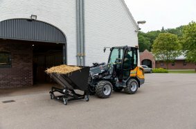 G2700E TELE with volume bucket on trolley