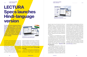 LECTURA launched Hindi Specs