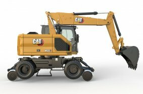 Caterpillar M323 rendering