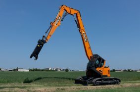 Develon Launches New DX140RDM-7 Demolition Excavator